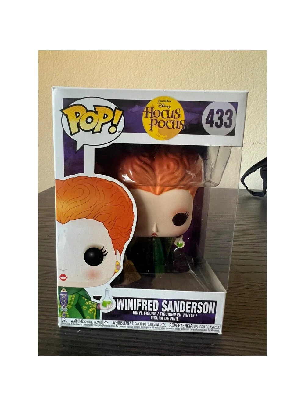 VAULTED Winifred Sanderson Hocus Pocus Funko Pop #433 Disney Horror Midler Film